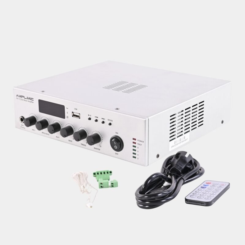 Amplimic PA-1C250 Mini Digital Mixer Amplifier