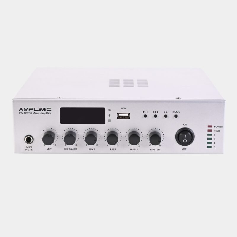 Amplimic PA-1C250 Mini Digital Mixer Amplifier - Image 2