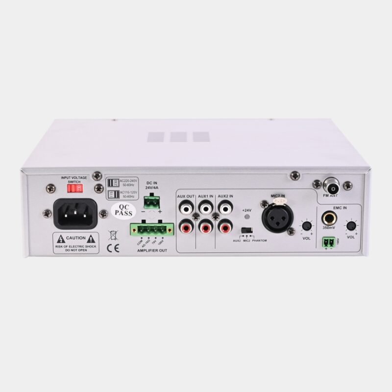Amplimic PA-1C250 Mini Digital Mixer Amplifier - Image 4